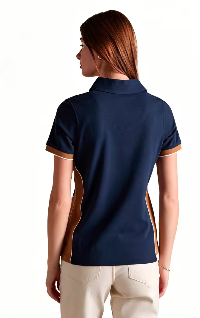 ODM Private Label Breathable Pique Cotton Collared Polo Top