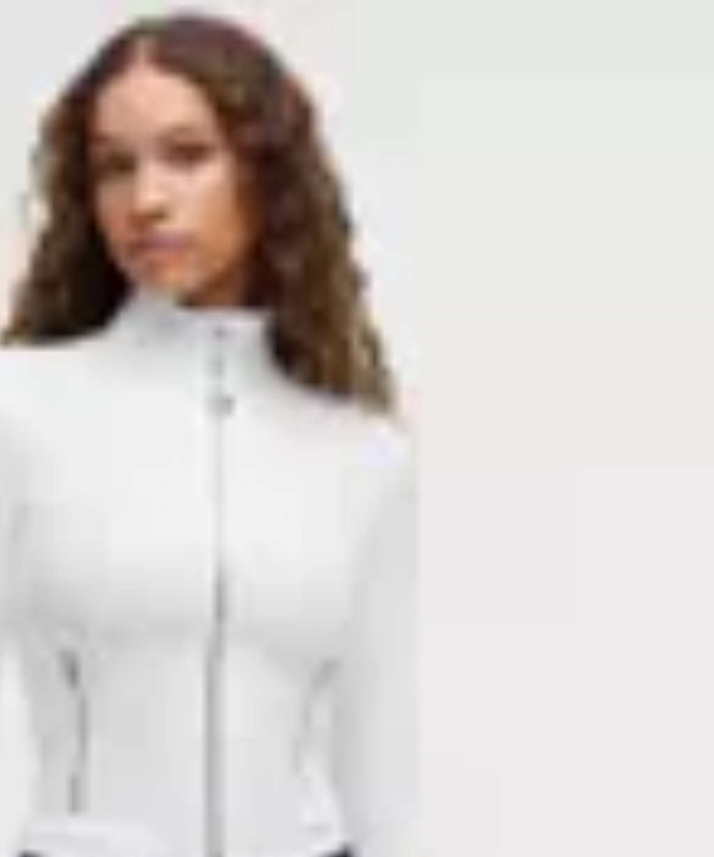 Haideyu wholesale slim cropped zip up jacket chest tailored cut view, high stretch long sleeve activewear outerwear, low MOQ customization on haideyu.com
