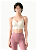 Haideyu Women Soft Support Sports Bra and High Waist Yoga Leggings Set, Breathable Stretch Fitness Outfit for Gym Training and Daily Active Wear