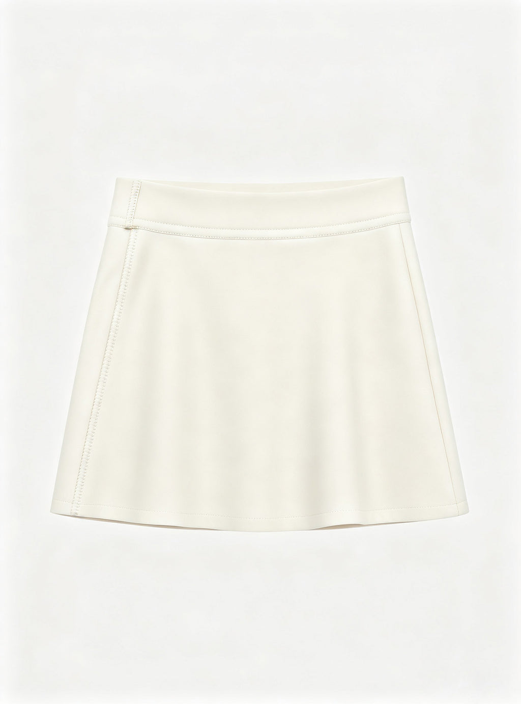 Premium woven fabric close‑up for Haideyu OEM custom high waist pencil formal midi skirt