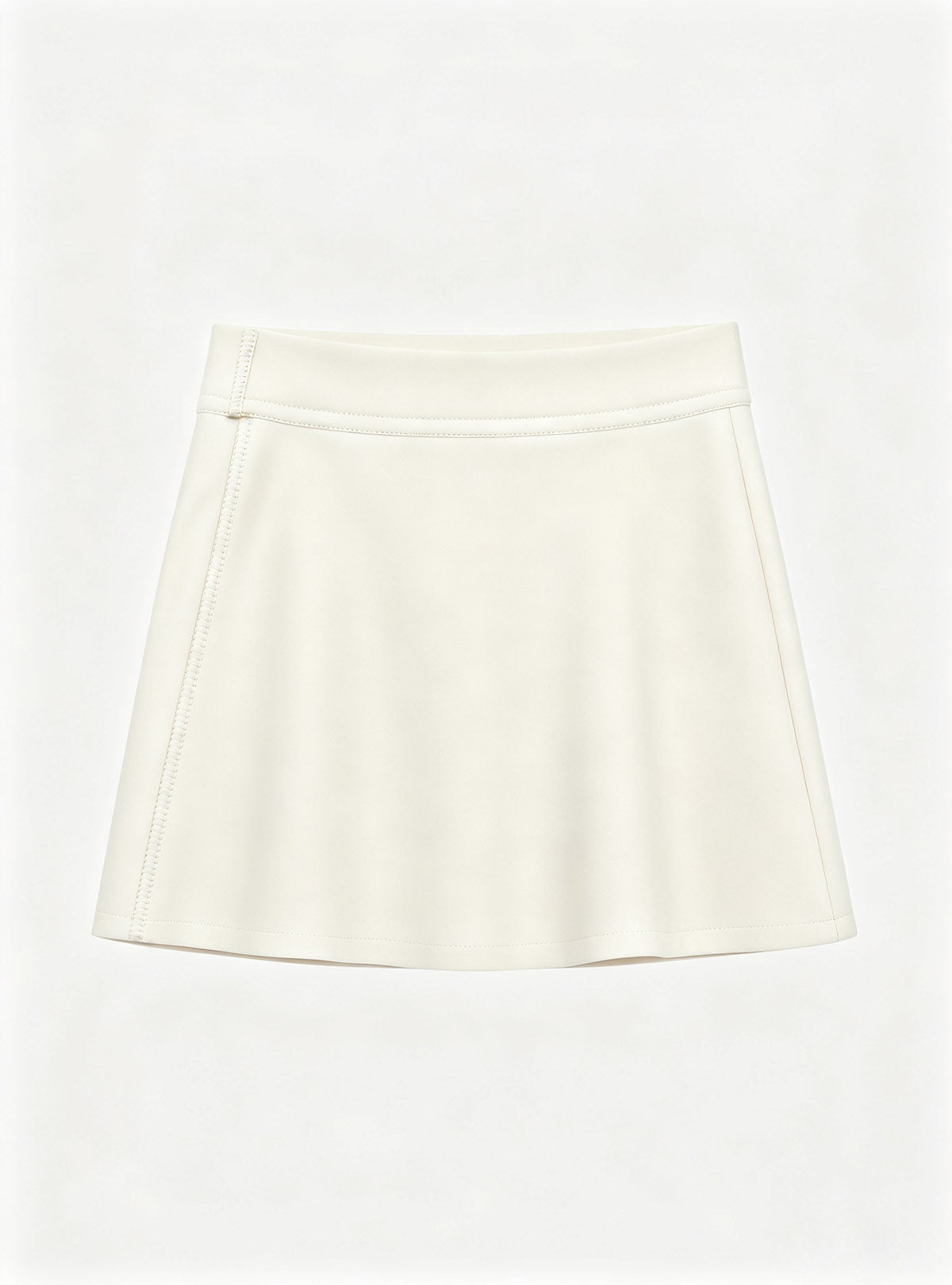 Premium woven fabric close‑up for Haideyu OEM custom high waist pencil formal midi skirt