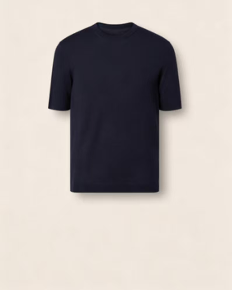  hdfish navy blue short sleeve athletic t-shirt, back design with yellow "UNDERWOOD" text and number 19