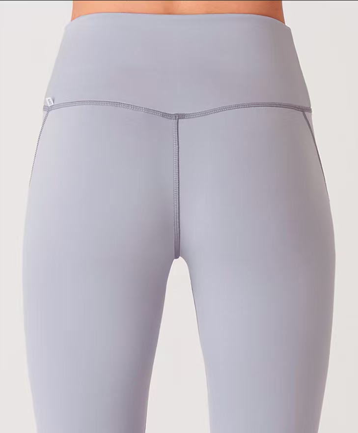 hdfish women's stretchy sports leggings, high-rise waistband for support during activities